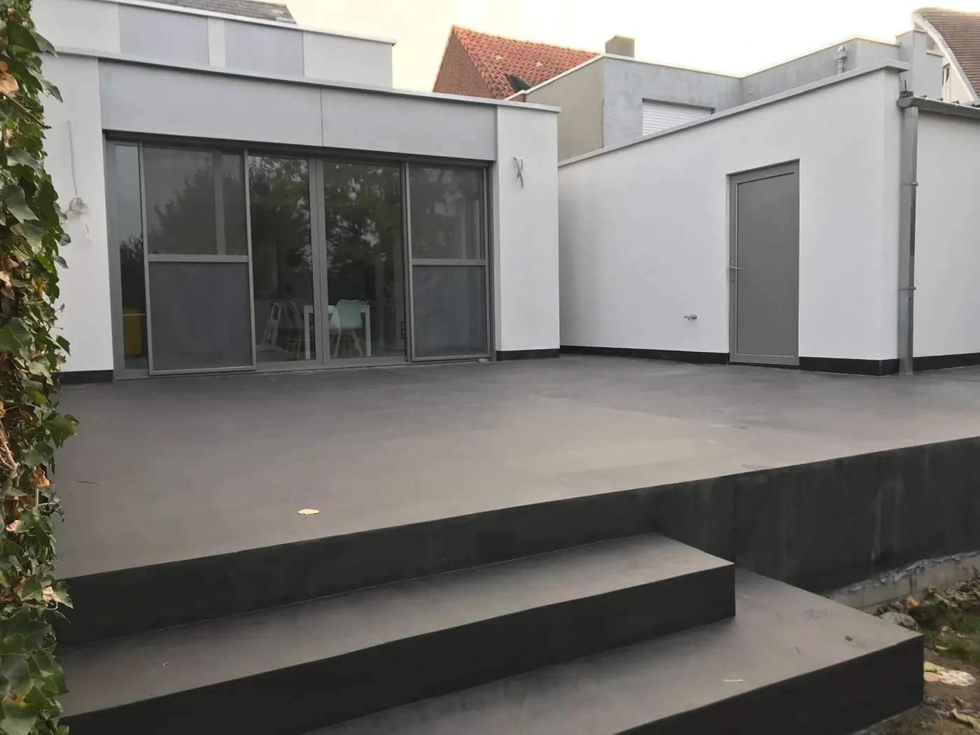 Gevelisolatie, crepi en microtopping, Asse